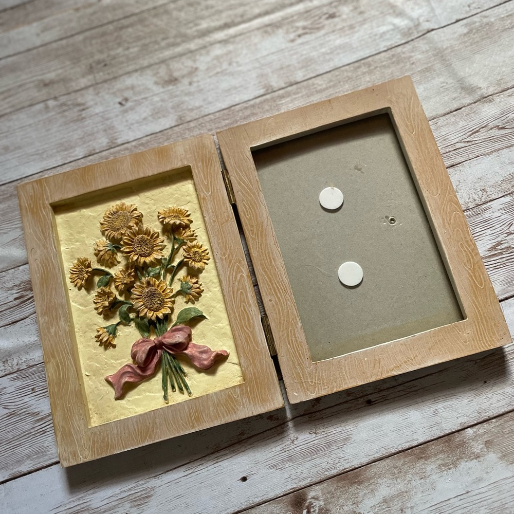 Sunflower book 🖼 book frame